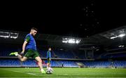 7 October 2020; Jack Byrne during a Republic of Ireland training session at Tehelné pole in Bratislava, Slovakia. Photo by Stephen McCarthy/Sportsfile