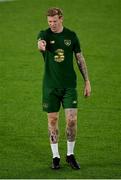 7 October 2020; James McClean during a Republic of Ireland training session at Tehelné pole in Bratislava, Slovakia. Photo by Stephen McCarthy/Sportsfile