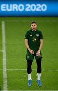 7 October 2020; Matt Doherty during a Republic of Ireland training session at Tehelné pole in Bratislava, Slovakia. Photo by Stephen McCarthy/Sportsfile