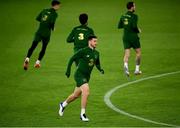 7 October 2020; Shane Long during a Republic of Ireland training session at Tehelné pole in Bratislava, Slovakia. Photo by Stephen McCarthy/Sportsfile