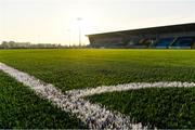27 February 2019; A general view of the pitch before the RUSTLERS Third Level CUFL match between Institute of Technology Carlow and National University of Ireland Maynooth at Athlone Town Stadium in Lissywollen, Westmeath. Photo by Piaras Ó Mídheach/Sportsfile