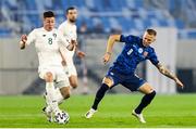 8 October 2020; James McCarthy of Republic of Ireland in action against Ondrej Duda of Slovakia during the UEFA EURO2020 Qualifying Play-Off Semi-Final match between Slovakia and Republic of Ireland at Tehelné pole in Bratislava, Slovakia. Photo by Vid Ponikvar/Sportsfile