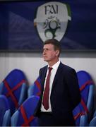 8 October 2020; Republic of Ireland manager Stephen Kenny during the UEFA EURO2020 Qualifying Play-Off Semi-Final match between Slovakia and Republic of Ireland at Tehelné pole in Bratislava, Slovakia. Photo by Stephen McCarthy/Sportsfile