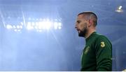 8 October 2020; Conor Hourihane of Republic of Ireland walks out prior to the UEFA EURO2020 Qualifying Play-Off Semi-Final match between Slovakia and Republic of Ireland at Tehelné pole in Bratislava, Slovakia. Photo by Stephen McCarthy/Sportsfile