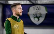 8 October 2020; Jack Byrne of Republic of Ireland prior to the UEFA EURO2020 Qualifying Play-Off Semi-Final match between Slovakia and Republic of Ireland at Tehelné pole in Bratislava, Slovakia. Photo by Stephen McCarthy/Sportsfile