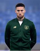 8 October 2020; Matt Doherty of Republic of Ireland prior to the UEFA EURO2020 Qualifying Play-Off Semi-Final match between Slovakia and Republic of Ireland at Tehelné pole in Bratislava, Slovakia. Photo by Stephen McCarthy/Sportsfile