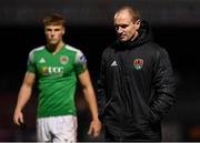 9 October 2020; A dejected Cork City interim manager Colin Healy following the SSE Airtricity League Premier Division match between Bohemians and Cork City at Dalymount Park in Dublin. Photo by Matt Browne/Sportsfile