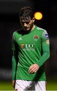 9 October 2020; A dejected Dale Holland of Cork City following the SSE Airtricity League Premier Division match between Bohemians and Cork City at Dalymount Park in Dublin. Photo by Matt Browne/Sportsfile