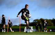 10 October 2020; Daryl Horgan during a Republic of Ireland training session at the FAI National Training Centre in Abbotstown, Dublin. Photo by Stephen McCarthy/Sportsfile