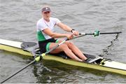 10 October 2020; Sanita Puspure of Ireland after competing in the Women's Single Sculls event on day two of the 2020 European Rowing Championships in Poznan, Poland. Photo by Jakub Piaseki/Sportsfile