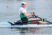 10 October 2020; Lydia Heaphy of Ireland after competing in the Women's Lightweight Single Sculls event on day two of the 2020 European Rowing Championships in Poznan, Poland. Photo by Jakub Piaseki/Sportsfile