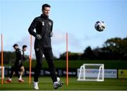 10 October 2020; Kevin Long during a Republic of Ireland training session at the FAI National Training Centre in Abbotstown, Dublin. Photo by Stephen McCarthy/Sportsfile
