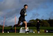 10 October 2020; Jayson Molumby during a Republic of Ireland training session at the FAI National Training Centre in Abbotstown, Dublin. Photo by Stephen McCarthy/Sportsfile