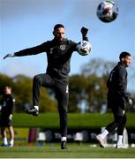 10 October 2020; Conor Hourihane during a Republic of Ireland training session at the FAI National Training Centre in Abbotstown, Dublin. Photo by Stephen McCarthy/Sportsfile