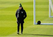 10 October 2020; Republic of Ireland coach Damien Duff during a Republic of Ireland training session at the FAI National Training Centre in Abbotstown, Dublin. Photo by Stephen McCarthy/Sportsfile