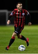 9 October 2020; Shane Elworthy of Longford Town during the SSE Airtricity League First Division match between Cabinteely and Longford Town at Stradbrook in Blackrock, Dublin. Photo by Harry Murphy/Sportsfile