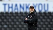 10 October 2020; Ulster head coach Dan McFarland prior to the Guinness PRO14 match between Ospreys and Ulster at Liberty Stadium in Swansea, Wales. Photo by Ben Evans/Sportsfile