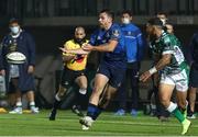 10 October 2020; Hugo Keenan of Leinster during the Guinness PRO14 match between Benetton and Leinster at Stadio Monigo in Treviso, Italy. Photo by Daniele Resini/Sportsfile