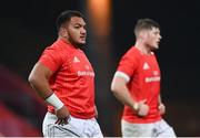 10 October 2020; Roman Salanoa of Munster during the Guinness PRO14 match between Munster and Edinburgh at Thomond Park in Limerick. Photo by Ramsey Cardy/Sportsfile