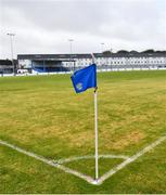 10 October 2020; A general view of the corner flag ahead of the Women's National League match between Treaty United and Shelbourne at Jackman Park in Limerick. Photo by Ramsey Cardy/Sportsfile