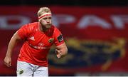 10 October 2020; Jeremy Loughman of Munster during the Guinness PRO14 match between Munster and Edinburgh at Thomond Park in Limerick. Photo by Ramsey Cardy/Sportsfile