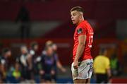 10 October 2020; Alex McHenry of Munster during the Guinness PRO14 match between Munster and Edinburgh at Thomond Park in Limerick. Photo by Ramsey Cardy/Sportsfile