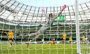 11 October 2020; Wayne Hennessey of Wales during the UEFA Nations League B match between Republic of Ireland and Wales at the Aviva Stadium in Dublin. Photo by Stephen McCarthy/Sportsfile