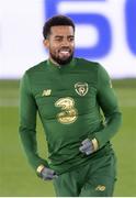 13 October 2020; Cyrus Christie during a Republic of Ireland Training Session at Helsingin Olympiastadion in Helsinki, Finland. Photo by Jussi Eskola/Sportsfile