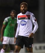 13 October 2020; Nathan Oduwa of Dundalk during the SSE Airtricity League Premier Division match between Cork City and Dundalk at Turners Cross in Cork. Photo by Matt Browne/Sportsfile