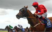 15 October 2020; Pretty Boy Floyd, with Colin Keane up, on their way to winning the Equilux Scientifically Proven System Handicap at The Curragh Racecourse in Kildare. Photo by Seb Daly/Sportsfile