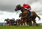 15 October 2020; Pretty Boy Floyd, with Colin Keane up, on their way to winning the Equilux Scientifically Proven System Handicap at The Curragh Racecourse in Kildare. Photo by Seb Daly/Sportsfile