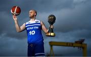 15 October 2020; In attendance at the Super League and Division One 2020/21 season launch is Conor Johnston of Belfast Star. DCU Mercy will tip off their season in Trinity Sport against newly promoted Trinity Meteors on Saturday, 17th at 2pm. Belfast Star will have a new home this season in Lisburn Racquets. Their first game at the venue is due to be on November 28th, when they host UCD Marian in round 6. Photo by David Fitzgerald/Sportsfile