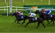 15 October 2020; Tyrion's Dream, left, with Leigh Roche up, passes the post ahead of second place Breaking News, with Kevin Manning up, to win the Equilux Works Or Your Money Back Handicap DIV II at The Curragh Racecourse in Kildare. Photo by Seb Daly/Sportsfile