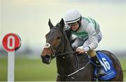 15 October 2020; Flor De La Luna, with Shane Foley up, on their way to winning the Equilux Costs Less Than 2 Euro A Week Maiden at The Curragh Racecourse in Kildare. Photo by Seb Daly/Sportsfile