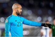 14 October 2020; Darren Randolph of Republic of Ireland during the UEFA Nations League B match between Finland and Republic of Ireland at Helsingin Olympiastadion in Helsinki, Finland. Photo by Mauri Fordblom/Sportsfile