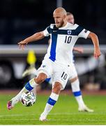 14 October 2020; Teemu Pukki of Finland during the UEFA Nations League B match between Finland and Republic of Ireland at Helsingin Olympiastadion in Helsinki, Finland. Photo by Mauri Fordblom/Sportsfile