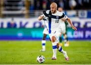 14 October 2020; Teemu Pukki of Finland during the UEFA Nations League B match between Finland and Republic of Ireland at Helsingin Olympiastadion in Helsinki, Finland. Photo by Mauri Fordblom/Sportsfile