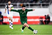 14 October 2020; Aaron Connolly of Republic of Ireland during the UEFA Nations League B match between Finland and Republic of Ireland at Helsingin Olympiastadion in Helsinki, Finland. Photo by Jussi Eskola/Sportsfile