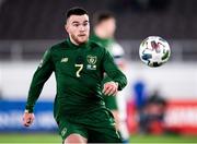 14 October 2020; Aaron Connolly of Republic of Ireland during the UEFA Nations League B match between Finland and Republic of Ireland at Helsingin Olympiastadion in Helsinki, Finland. Photo by Jussi Eskola/Sportsfile