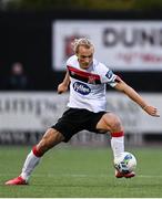 16 October 2020; Greg Sloggett of Dundalk during the SSE Airtricity League Premier Division match between Dundalk and Bohemians at Oriel Park in Dundalk, Louth. Photo by Harry Murphy/Sportsfile