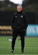 16 October 2020; Bohemians manager Keith Long prior to the SSE Airtricity League Premier Division match between Dundalk and Bohemians at Oriel Park in Dundalk, Louth. Photo by Harry Murphy/Sportsfile