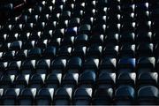 17 October 2020; Empty seats prior to the EirGrid GAA Football All-Ireland U20 Championship Semi-Final match between Dublin and Tyrone at Kingspan Breffni Park in Cavan. Photo by David Fitzgerald/Sportsfile