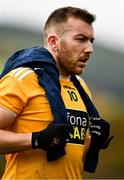 17 October 2020; Kevin Quinn of Antrim walks to the dressing room after the end of the Allianz Football League Division 4 Round 6 match between Wicklow and Antrim at the County Grounds in Aughrim, Wicklow. Photo by Ray McManus/Sportsfile