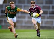 17 October 2020; Oisin Gormley of Galway in action against Alan Dineen of Kerry during the EirGrid GAA Football All-Ireland U20 Championship Semi-Final match between Kerry and Galway at the LIT Gaelic Grounds in Limerick. Photo by Matt Browne/Sportsfile