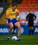 17 October 2020; Enda Smith of Roscommon scores his side's first goal, from a penalty, during the Allianz Football League Division 2 Round 6 match between Armagh and Roscommon at the Athletic Grounds in Armagh. Photo by Piaras Ó Mídheach/Sportsfile