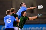 17 October 2020; Brian Fenton of Dublin and Ronan Jones of Meath during the Allianz Football League Division 1 Round 6 match between Dublin and Meath at Parnell Park in Dublin. Photo by Ramsey Cardy/Sportsfile