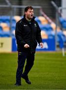 17 October 2020; Wicklow manager Davy Burke before the Allianz Football League Division 4 Round 6 match between Wicklow and Antrim at the County Grounds in Aughrim, Wicklow. Photo by Ray McManus/Sportsfile