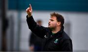 17 October 2020; Wicklow manager Davy Burke before the Allianz Football League Division 4 Round 6 match between Wicklow and Antrim at the County Grounds in Aughrim, Wicklow. Photo by Ray McManus/Sportsfile