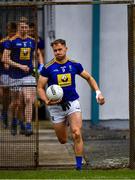 17 October 2020; Wicklow captain Dean Healy leads out his side before the Allianz Football League Division 4 Round 6 match between Wicklow and Antrim at the County Grounds in Aughrim, Wicklow. Photo by Ray McManus/Sportsfile