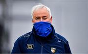 17 October 2020; Antrim manager Lenny Harbison before the Allianz Football League Division 4 Round 6 match between Wicklow and Antrim at the County Grounds in Aughrim, Wicklow. Photo by Ray McManus/Sportsfile